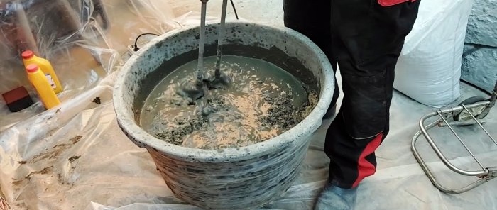 How to mix an obedient and durable cement mortar for finishing a facade in the autumn-spring period