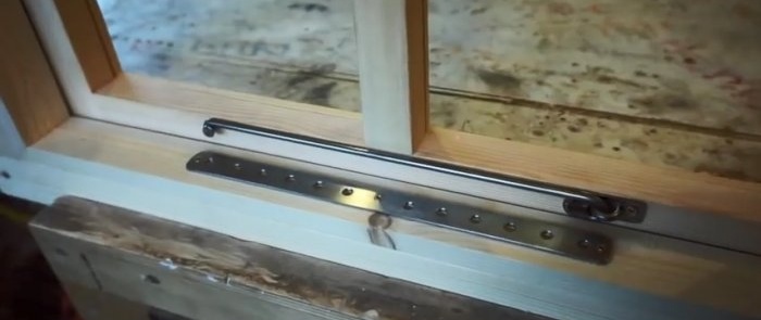 How to make simple but reliable window latches