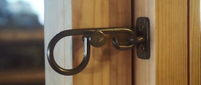 How to make simple but reliable window latches