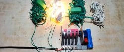 How to make a mechanical garland switch without knowledge of electronics