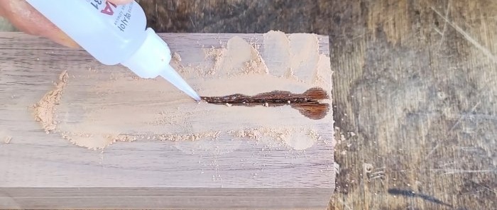 5 life hacks for eliminating wood defects using superglue