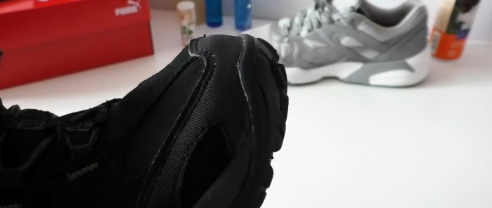 How and with what to reliably glue the sole of a shoe