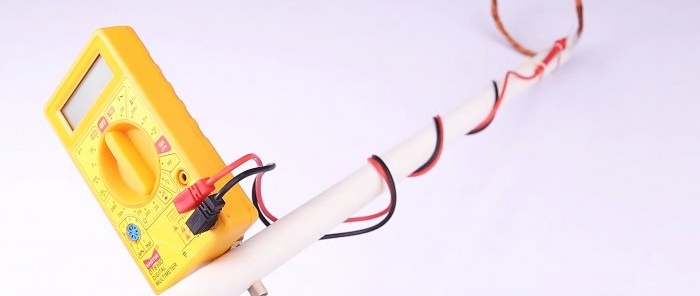 How to make a metal detector from a regular multimeter