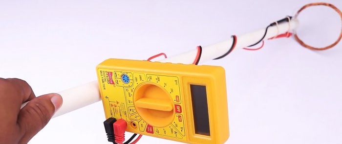 How to make a metal detector from a regular multimeter