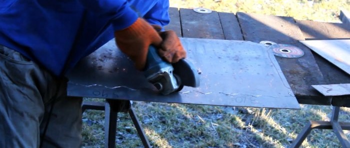 How to make a stove with increased efficiency from old cast iron batteries