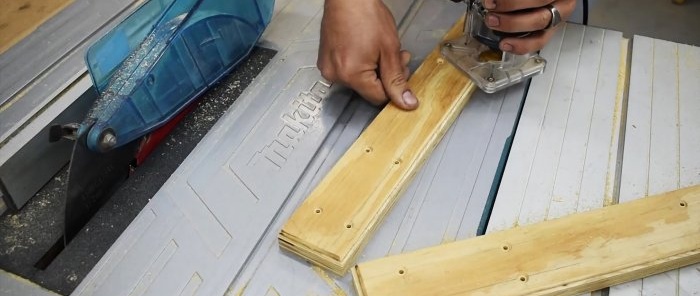 Comment fabriquer une pince à planche automatique