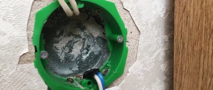 How to fix a falling out socket once and for all