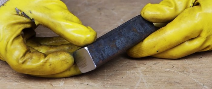 A simple machine for making fasteners with your own hands