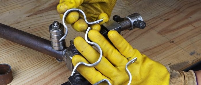 A simple machine for making fasteners with your own hands