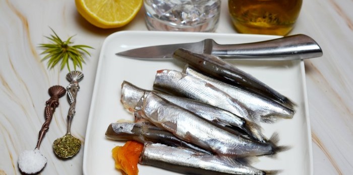 How to cook capelin in tempura batter