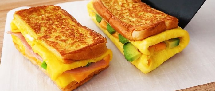 3 ways to quickly prepare delicious and healthy toast with eggs for breakfast