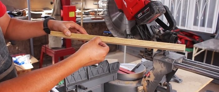 How to bend MDF or plywood to any angle