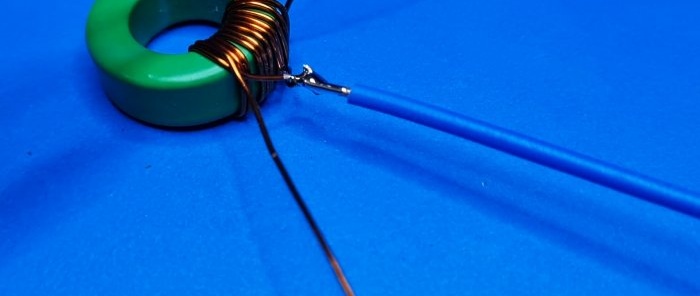 How to make a simple and powerful induction soldering iron with instant heating