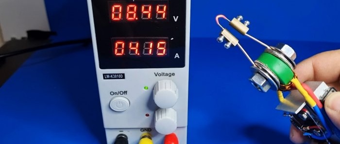 How to make a simple and powerful induction soldering iron with instant heating