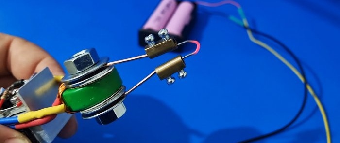 How to make a simple and powerful induction soldering iron with instant heating