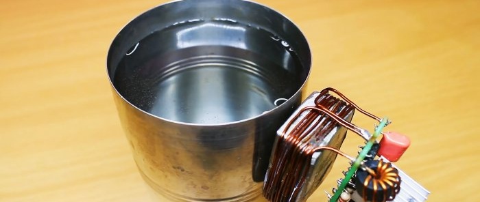 How to make a 12V pocket induction boiler