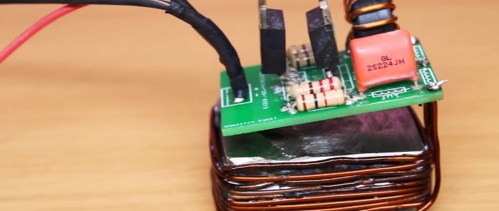 How to make a 12V pocket induction boiler