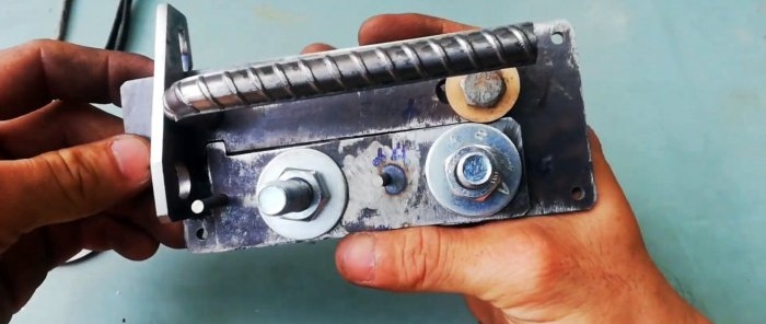 How to make a combination latch with your own hands