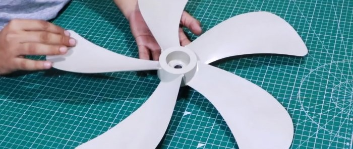 How to make a wind generator from an aquarium pump