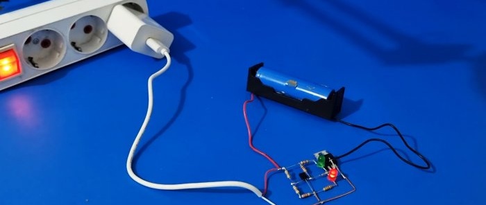 How to make a high-precision charger with indication for a 37 V battery