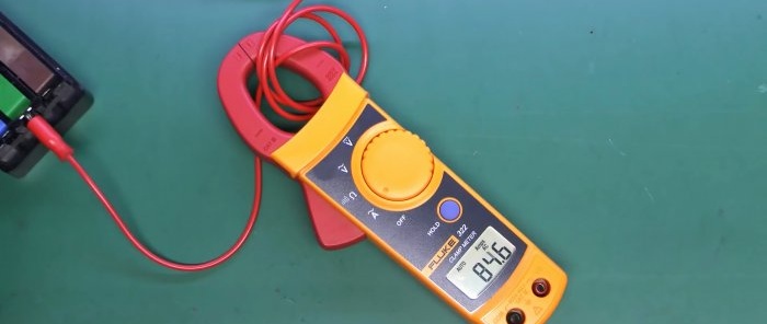 How to use a current clamp to measure low current beyond the measurement range