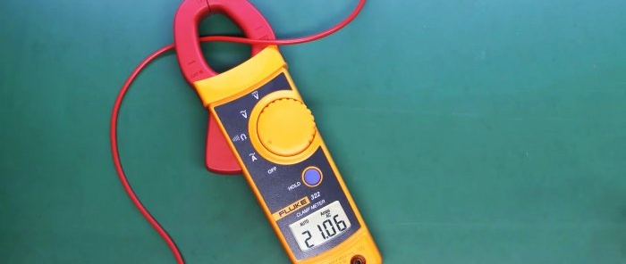 How to use a current clamp to measure low current beyond the measurement range