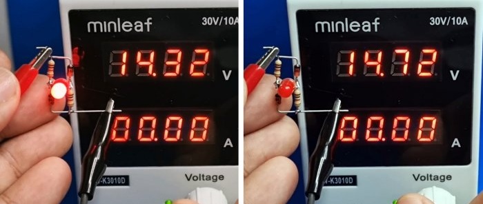 12 V battery automatic shutdown circuit without microcircuits and relays