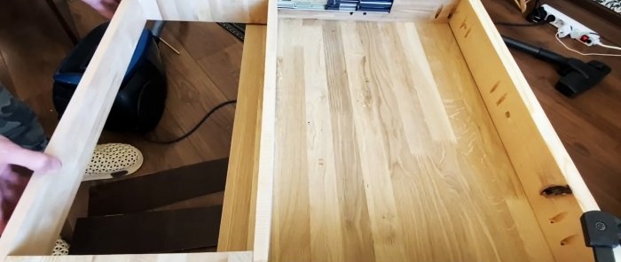 How to make a floating computer desk