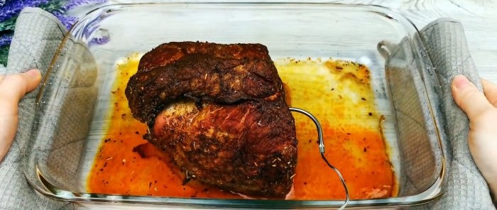 How to cook ham at home