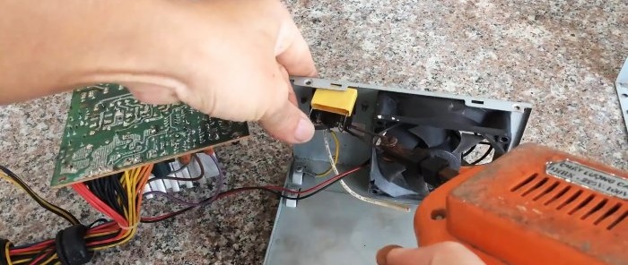 How to make a soldering and heating device from a microwave transformer