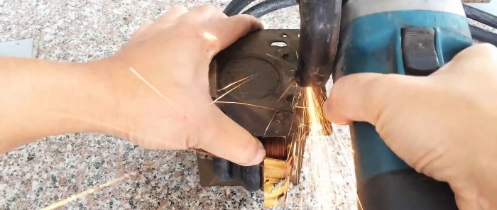 How to make a soldering and heating device from a microwave transformer