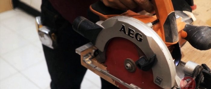 How to make a guide for a circular saw, jigsaw and router