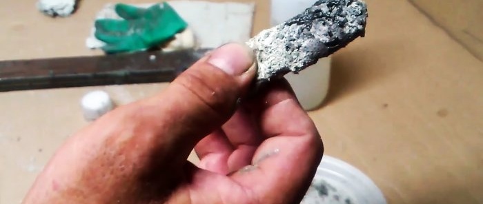 How to make fireproof putty