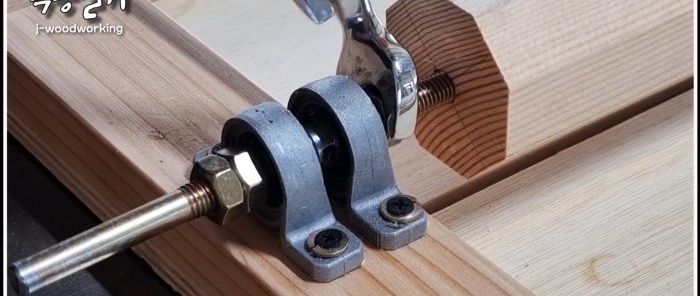 How to make a device for turning cylindrical workpieces without a lathe