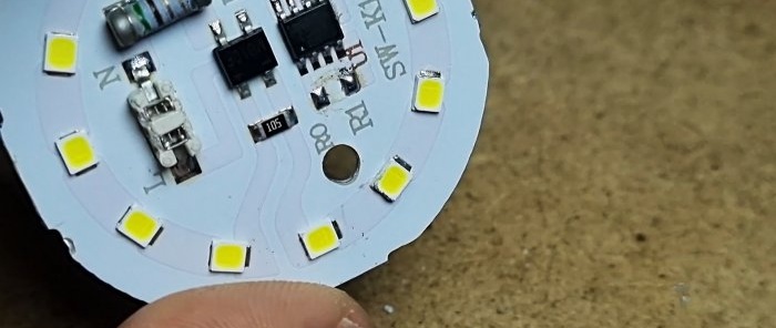 How to make an LED lamp with adjustable light levels