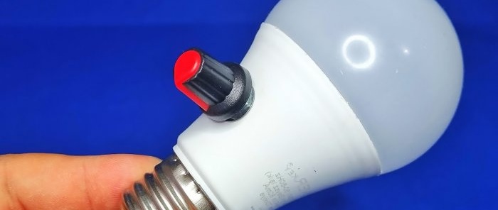 How to adjust the brightness of an LED lamp