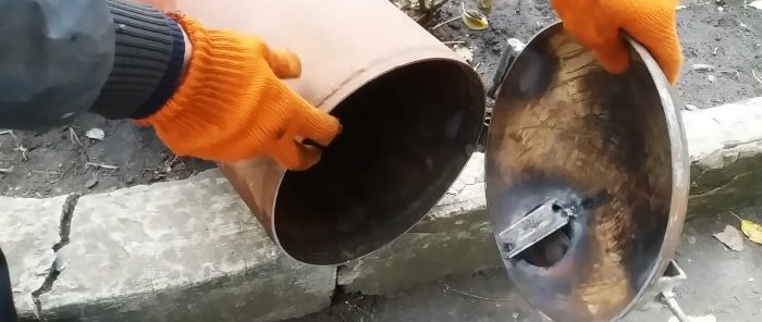 How to make a highly efficient stove from a gas cylinder