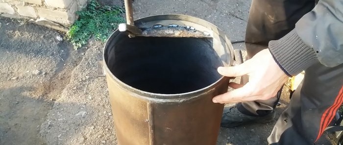 How to make a highly efficient stove from a gas cylinder