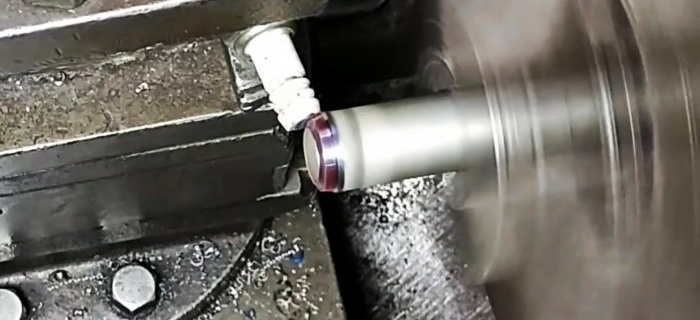 How to plug a pipe and make a cone at the end without welding