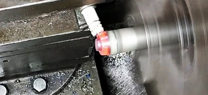 How to plug a pipe and make a cone at the end without welding