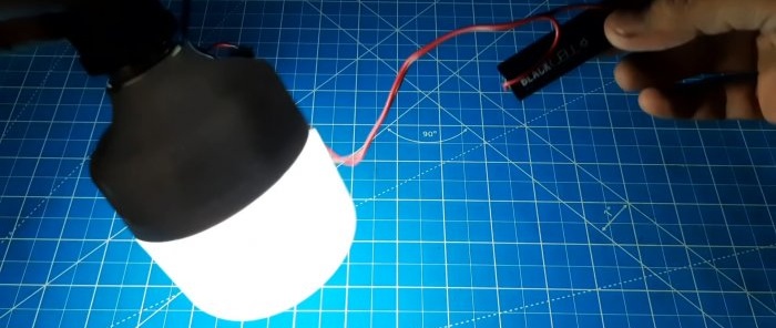 The simplest converter of 4 parts from 1.5 to 220 V