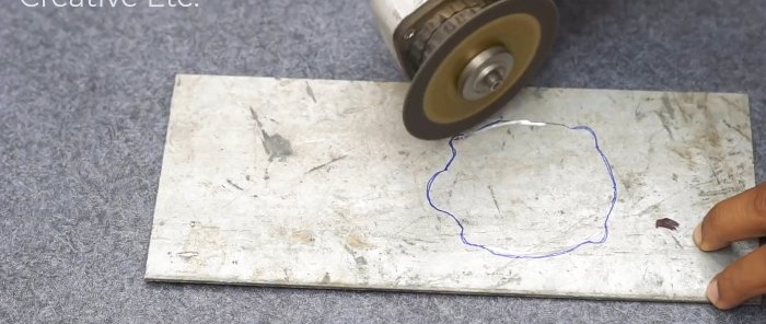 Do-it-yourself battery auger drill