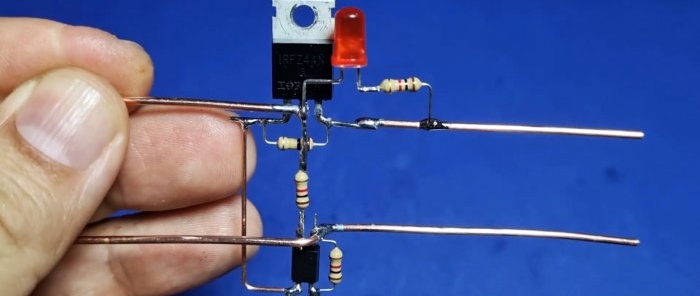 Making an electronic fuse to protect the battery