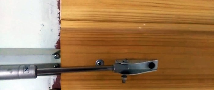 How to modify a door hinge and turn it into a gravity door closer