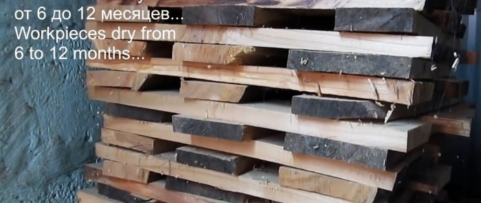 How to make a barrel from an old log