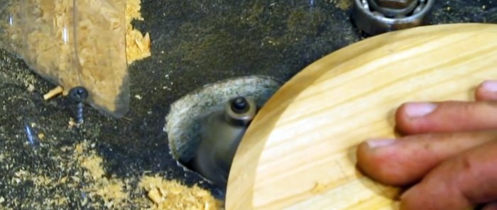 How to make a barrel from an old log