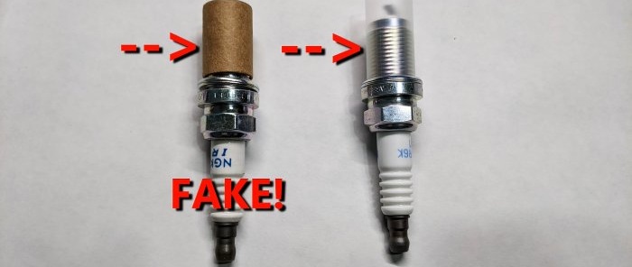 How to distinguish original NGK spark plugs from fakes