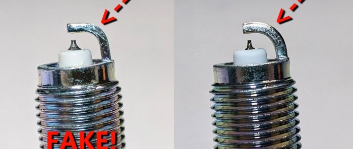 How to distinguish original NGK spark plugs from fakes