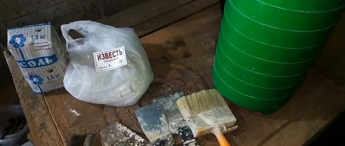 How to prepare a fireproof mortar and plaster a stove with it