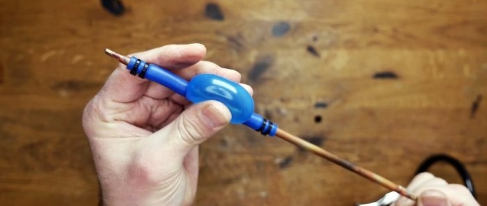 How to make a pneumatic plug for temporarily plugging a pipe and working under pressure